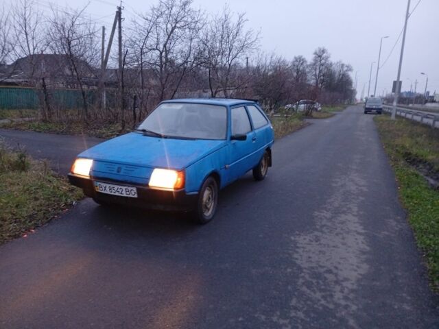 Синий ЗАЗ Таврия, объемом двигателя 1.1 л и пробегом 65 тыс. км за 450 $, фото 1 на Automoto.ua