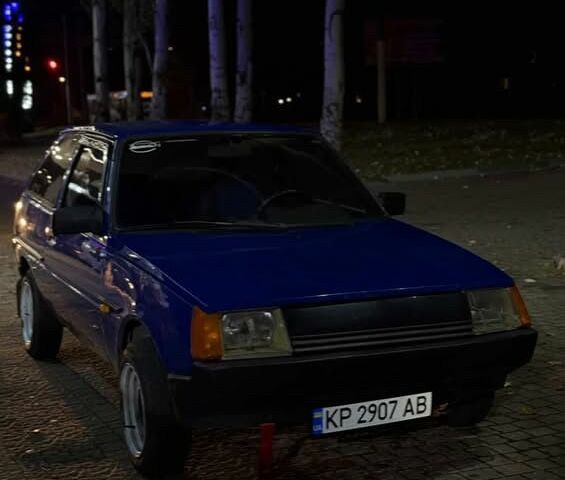 Синий ЗАЗ Таврия, объемом двигателя 1.1 л и пробегом 90 тыс. км за 714 $, фото 1 на Automoto.ua