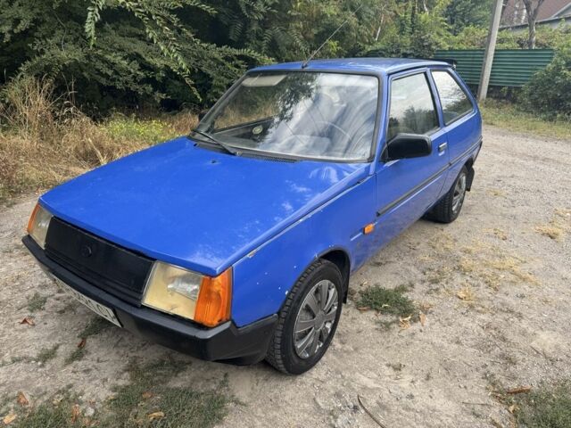 Синий ЗАЗ Таврия, объемом двигателя 1.1 л и пробегом 150 тыс. км за 601 $, фото 1 на Automoto.ua