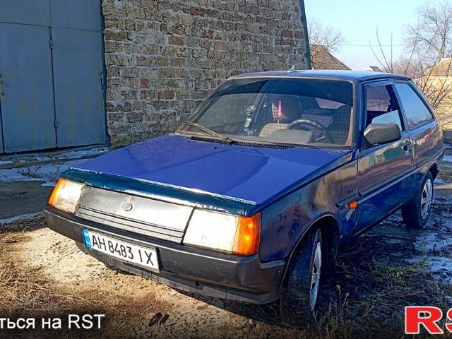 Синій ЗАЗ Таврія, об'ємом двигуна 1.2 л та пробігом 221 тис. км за 580 $, фото 1 на Automoto.ua