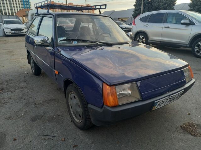 Синий ЗАЗ Таврия, объемом двигателя 1 л и пробегом 123 тыс. км за 477 $, фото 1 на Automoto.ua