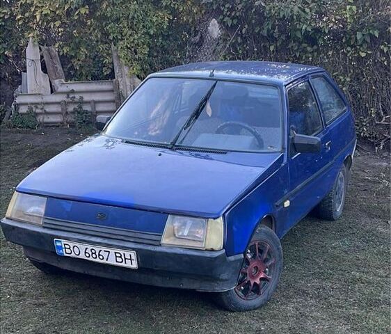 Синий ЗАЗ Таврия, объемом двигателя 1.3 л и пробегом 2 тыс. км за 412 $, фото 1 на Automoto.ua