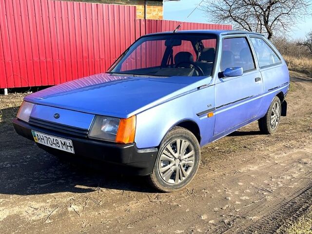 Синий ЗАЗ Таврия, объемом двигателя 12 л и пробегом 127 тыс. км за 600 $, фото 1 на Automoto.ua