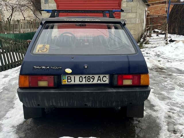 Синій ЗАЗ Таврія, об'ємом двигуна 1.1 л та пробігом 1300 тис. км за 900 $, фото 1 на Automoto.ua