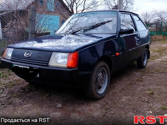 Синий ЗАЗ Таврия, объемом двигателя 1.2 л и пробегом 63 тыс. км за 1100 $, фото 1 на Automoto.ua