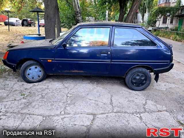 Синий ЗАЗ Таврия, объемом двигателя 1.2 л и пробегом 200 тыс. км за 599 $, фото 1 на Automoto.ua