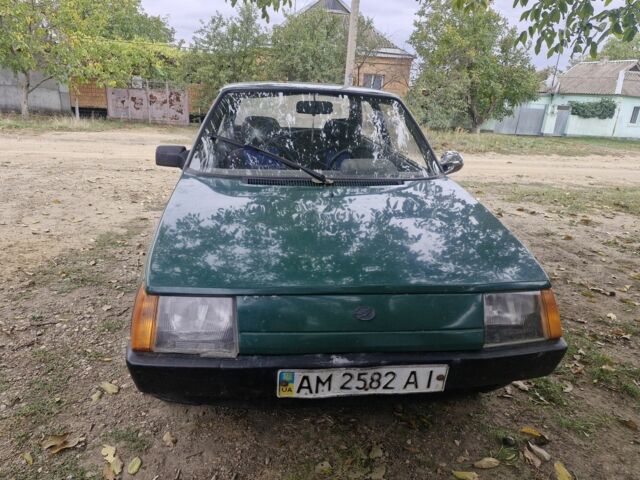 Зелений ЗАЗ Таврія, об'ємом двигуна 1.3 л та пробігом 140 тис. км за 434 $, фото 1 на Automoto.ua