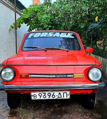 Красный ЗАЗ Запорожець, объемом двигателя 1.2 л и пробегом 500 тыс. км за 499 $, фото 1 на Automoto.ua