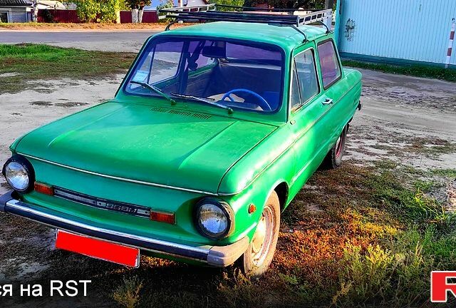 Зеленый ЗАЗ Запорожець, объемом двигателя 1.2 л и пробегом 98 тыс. км за 200 $, фото 1 на Automoto.ua