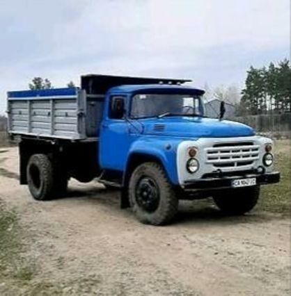 Синий ЗИЛ 130, объемом двигателя 4.8 л и пробегом 124 тыс. км за 2250 $, фото 1 на Automoto.ua
