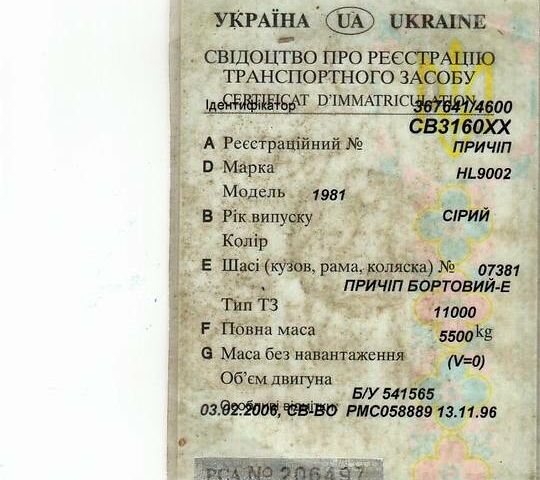 Синій ЗІЛ 130, об'ємом двигуна 6 л та пробігом 10 тис. км за 2300 $, фото 1 на Automoto.ua