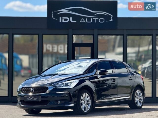 Черный DS 5, объемом двигателя 2 л и пробегом 184 тыс. км за 19000 $, фото 1 на Automoto.ua