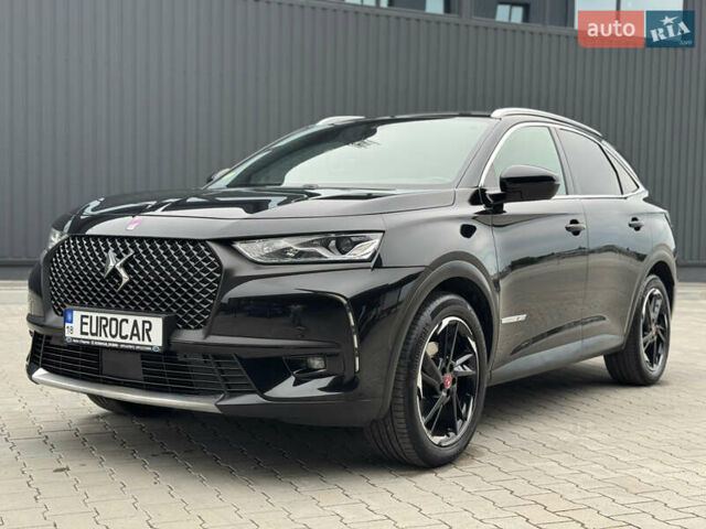 Черный DS 7 Crossback, объемом двигателя 1.5 л и пробегом 184 тыс. км за 22888 $, фото 1 на Automoto.ua