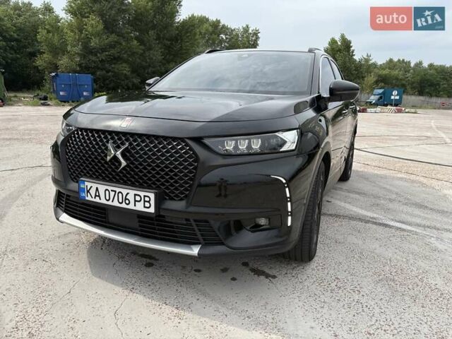 Черный DS 7 Crossback, объемом двигателя 2 л и пробегом 93 тыс. км за 27900 $, фото 1 на Automoto.ua