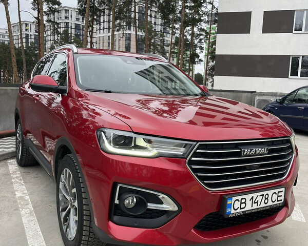 Красный Haval H6, объемом двигателя 1.97 л и пробегом 97 тыс. км за 16200 $, фото 1 на Automoto.ua