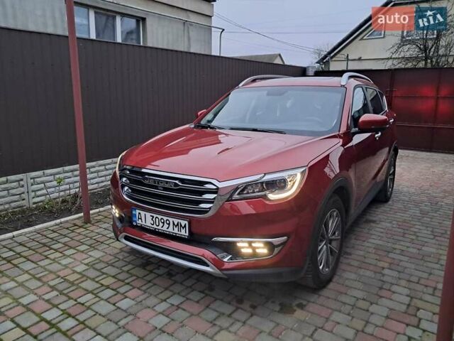 Красный Jetour X70, объемом двигателя 1.5 л и пробегом 70 тыс. км за 14500 $, фото 1 на Automoto.ua
