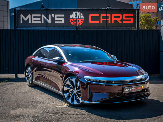 Красный Lucid Air, объемом двигателя 0 л и пробегом 6 тыс. км за 49900 $, фото 1 на Automoto.ua