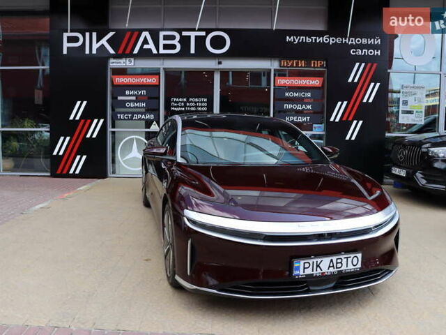 Червоний Lucid Air, об'ємом двигуна 0 л та пробігом 14 тис. км за 76900 $, фото 1 на Automoto.ua