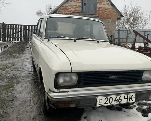 Белый Москвич/АЗЛК 2140, объемом двигателя 0 л и пробегом 116 тыс. км за 500 $, фото 1 на Automoto.ua