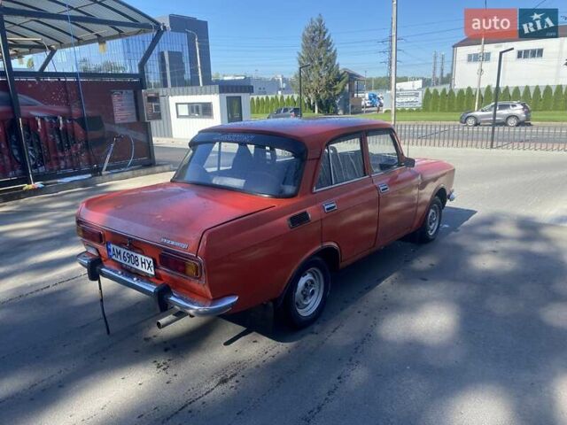 Червоний Москвич/АЗЛК 2140, об'ємом двигуна 1.48 л та пробігом 60 тис. км за 750 $, фото 1 на Automoto.ua