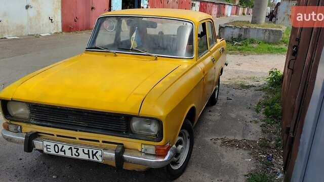 Желтый Москвич/АЗЛК 2140, объемом двигателя 0 л и пробегом 1 тыс. км за 530 $, фото 1 на Automoto.ua