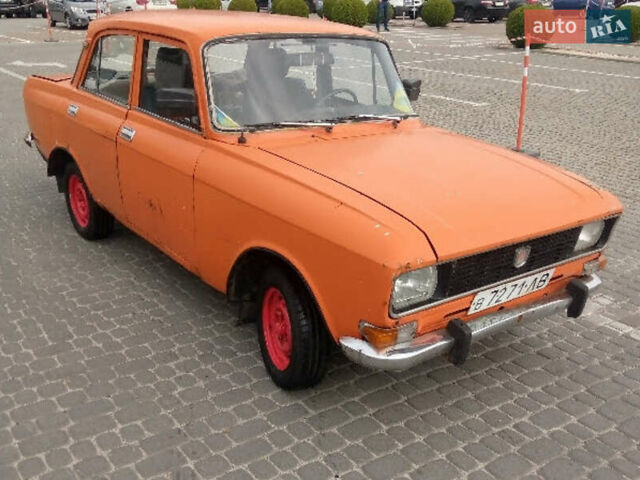 Оранжевый Москвич/АЗЛК 2140, объемом двигателя 1.5 л и пробегом 489 тыс. км за 459 $, фото 1 на Automoto.ua