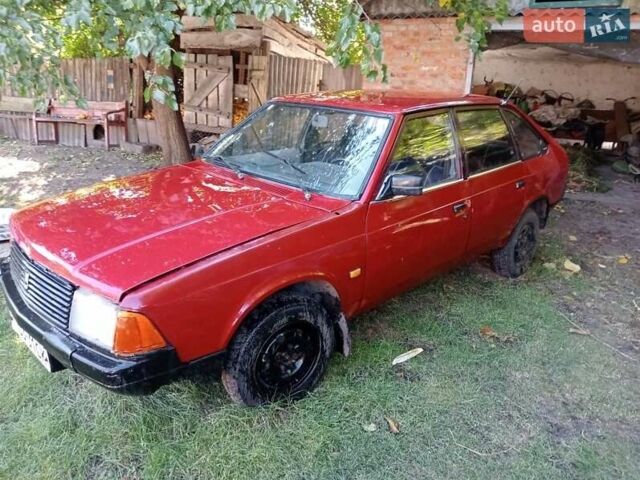 Красный Москвич/АЗЛК 2141, объемом двигателя 1.5 л и пробегом 380 тыс. км за 481 $, фото 1 на Automoto.ua