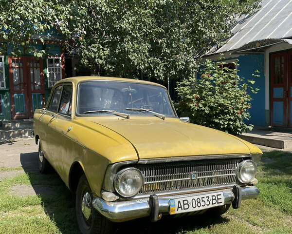 Желтый Москвич/АЗЛК 412, объемом двигателя 1.5 л и пробегом 125 тыс. км за 600 $, фото 1 на Automoto.ua