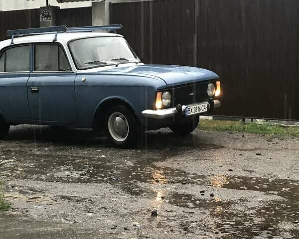 Синій Москвич/АЗЛК 412, об'ємом двигуна 1.48 л та пробігом 80 тис. км за 314 $, фото 1 на Automoto.ua
