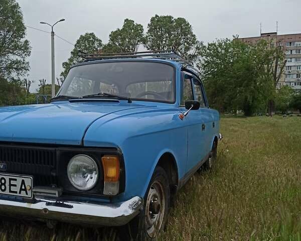 Синий Москвич/АЗЛК 412, объемом двигателя 1.5 л и пробегом 219 тыс. км за 499 $, фото 1 на Automoto.ua