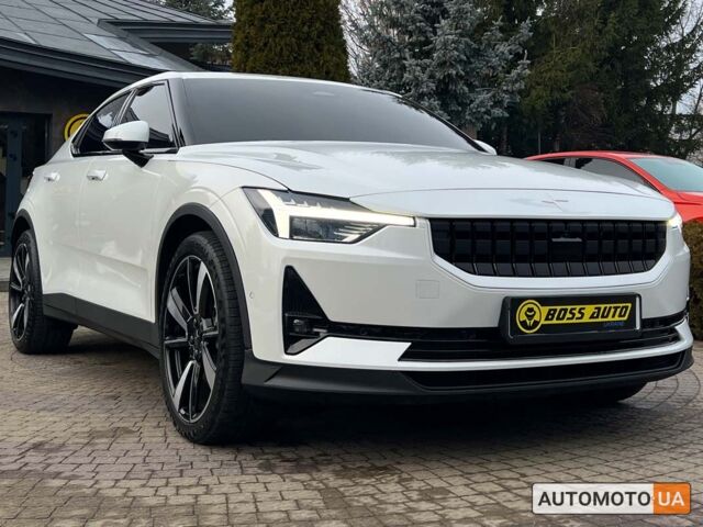 Белый Polestar 2, объемом двигателя 78 л и пробегом 40 тыс. км за 25999 $, фото 1 на Automoto.ua