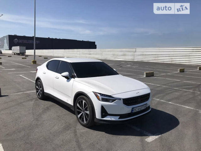 Белый Polestar 2, объемом двигателя 0 л и пробегом 20 тыс. км за 29500 $, фото 1 на Automoto.ua