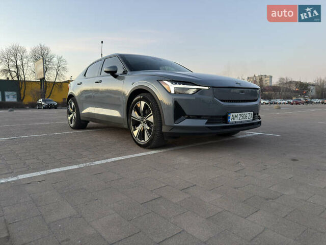 Серый Polestar 2, объемом двигателя 0 л и пробегом 4 тыс. км за 26999 $, фото 1 на Automoto.ua