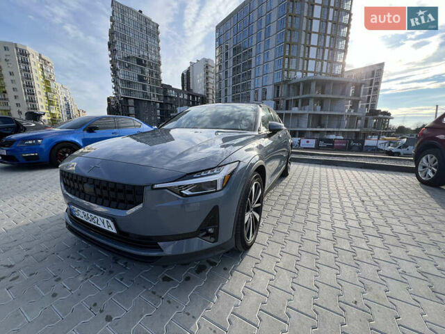 Серый Polestar 2, объемом двигателя 0 л и пробегом 97 тыс. км за 21600 $, фото 1 на Automoto.ua