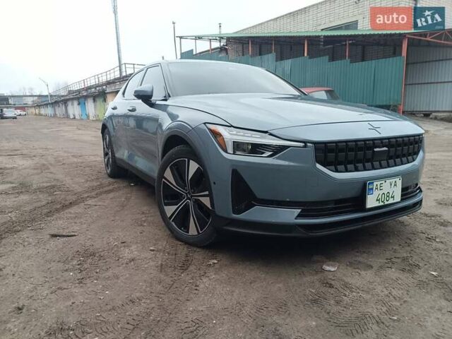 Серый Polestar 2, объемом двигателя 0 л и пробегом 46 тыс. км за 24000 $, фото 1 на Automoto.ua