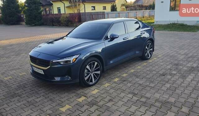 Синій Polestar 2, об'ємом двигуна 0 л та пробігом 63 тис. км за 21700 $, фото 1 на Automoto.ua