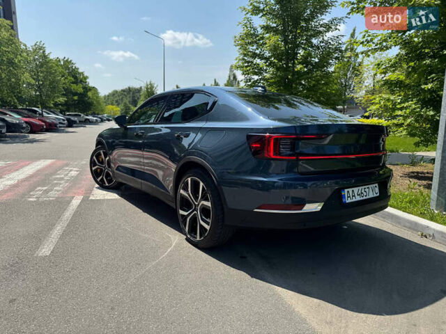 Синій Polestar 2, об'ємом двигуна 0 л та пробігом 65 тис. км за 22500 $, фото 1 на Automoto.ua