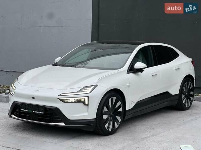 Белый Polestar 4, объемом двигателя 0 л и пробегом 1 тыс. км за 31700 $, фото 1 на Automoto.ua