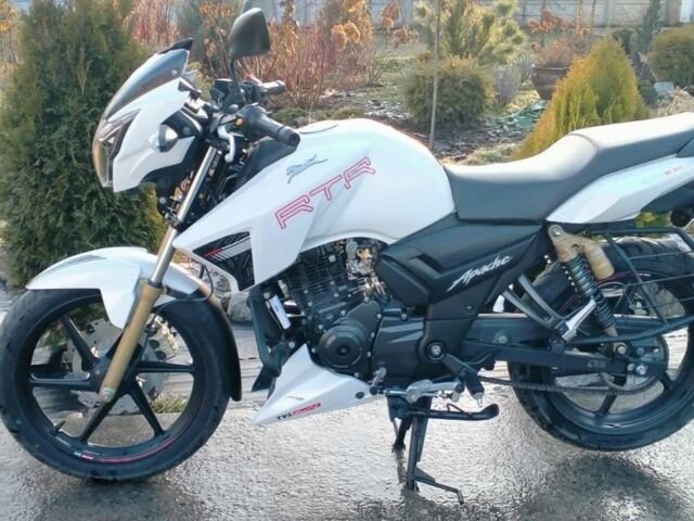 Белый TVS Apache RTR 180, объемом двигателя 0 л и пробегом 5 тыс. км за 1500 $, фото 1 на Automoto.ua