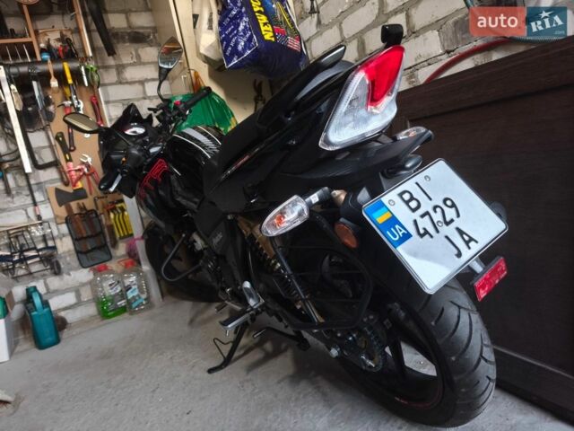 Чорний TVS Apache RTR 180, об'ємом двигуна 0.18 л та пробігом 1 тис. км за 1700 $, фото 1 на Automoto.ua