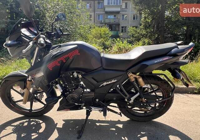 Черный TVS Star Apache RTR 180, объемом двигателя 0.18 л и пробегом 3 тыс. км за 1500 $, фото 1 на Automoto.ua