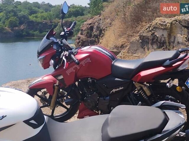 Червоний TVS Star Apache RTR 180, об'ємом двигуна 0 л та пробігом 3 тис. км за 1700 $, фото 1 на Automoto.ua