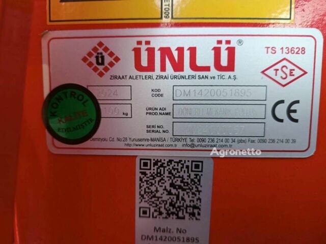 Красный Unlu Nitor 4+1, объемом двигателя 0 л и пробегом 0 тыс. км за 21757 $, фото 1 на Automoto.ua