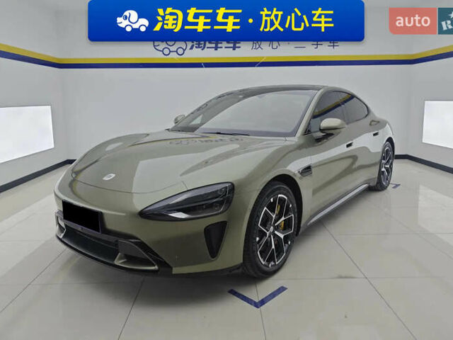 Зеленый Xiaomi SU7, объемом двигателя 0 л и пробегом 14 тыс. км за 34799 $, фото 1 на Automoto.ua