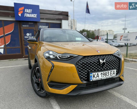 Желтый DS 3 Crossback, объемом двигателя 1.5 л и пробегом 47 тыс. км за 23990 $, фото 1 на Automoto.ua