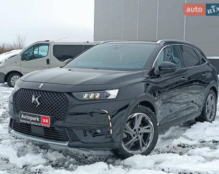 Черный DS 7 Crossback, объемом двигателя 1.6 л и пробегом 97 тыс. км за 33950 $, фото 1 на Automoto.ua