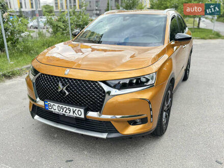 DS 7 Crossback 2020 в Львове на Automoto.ua Желтый DS 7 Crossback, объемом двигателя 2 л и пробегом 52 тыс. км за 34900 $, фото 1 на Automoto.ua