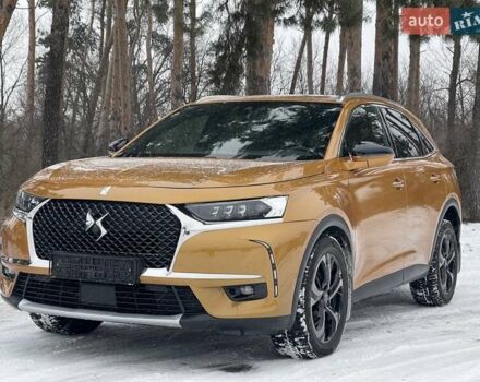 Желтый DS 7 Crossback, объемом двигателя 2 л и пробегом 50 тыс. км за 27500 $, фото 1 на Automoto.ua