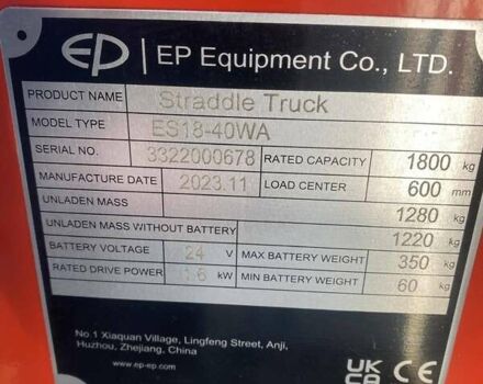 EP Equipment ЕС, объемом двигателя 0 л и пробегом 0 тыс. км за 10900 $, фото 6 на Automoto.ua