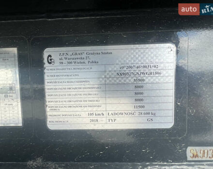 Серый GRAS BPW, объемом двигателя 0 л и пробегом 100 тыс. км за 32043 $, фото 16 на Automoto.ua